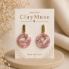 Blush Marble Circle