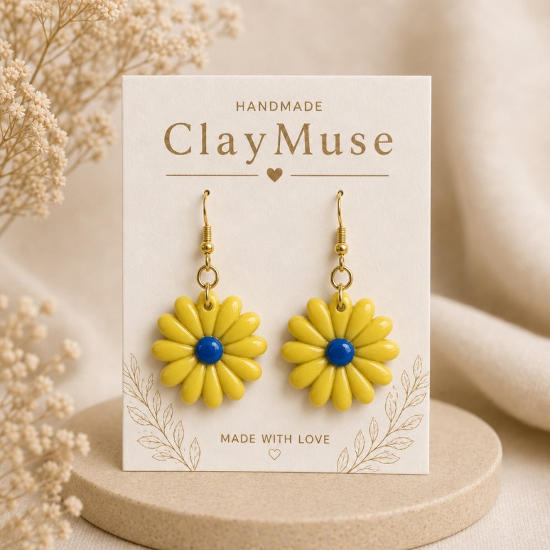 Sunny Blue Daisy