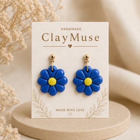 Sunny Blue Daisy