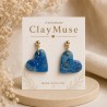 Blue Gold Hearts