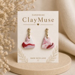 Rose Swirl Hearts