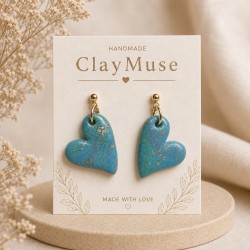 Aqua Spark Hearts