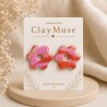 Candy Bloom Hoops
