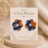 Cobalt Tangerine Blooms