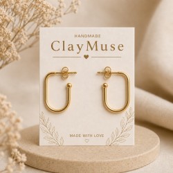 Golden Muse Hoops