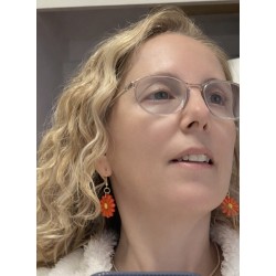 Orange Margarita Earrings