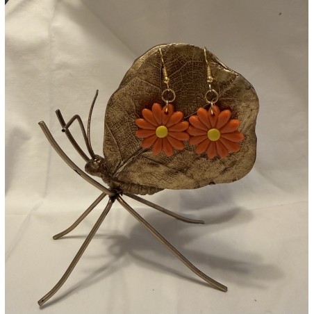 Have you ever seen an orange margarita, here is a beautiful one to decorate your ears.