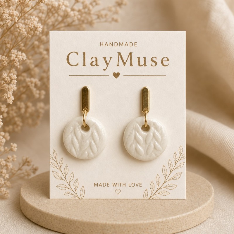 Ivory Leaf Circles
