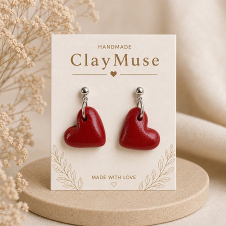 Ruby Heart Drops