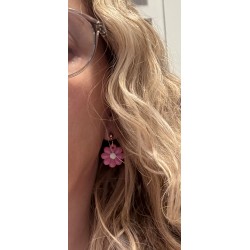 Small bright pink flower