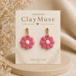 Pink Daisy Drops