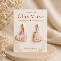 Blush Marble Hearts