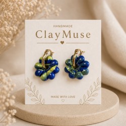 Mossy Blue Blooms