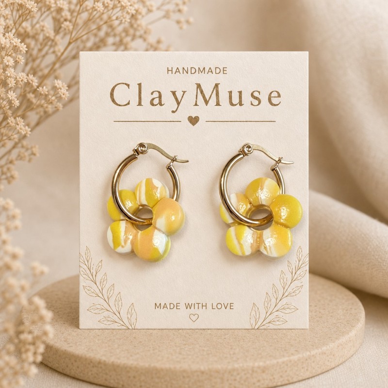 Lemon Cream Hoops