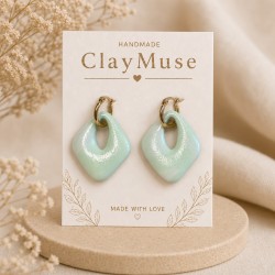 Mint Lagoon Hoops