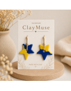 Michigan Muse Blue Earrings